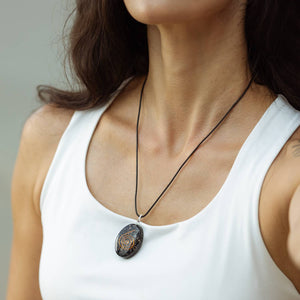 Oval Orgonite Pendant
