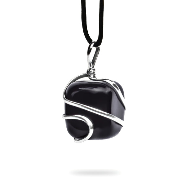 Black Obsidian Pendant - Ayana Crystals