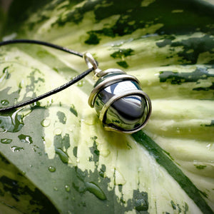 Hematite Pendant: Grounding Made Chic