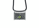 Kaya Wealth Manifestation Locket – Peridot Treasure Chest Necklace
