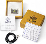 Kaya Wealth Manifestation Locket – Peridot Treasure Chest Necklace