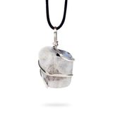 Moonstone Raw Gemstone Pendant - Ayana Crystals