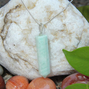 Amazonite Hexagon Pendant