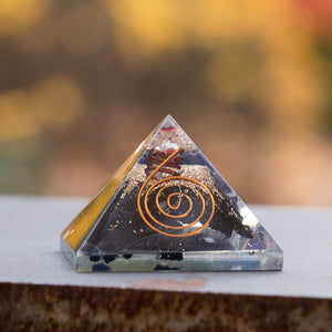 Piezo Orgonite Pyramid