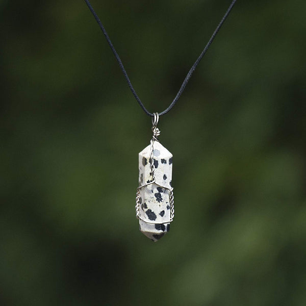 Dalmatian Jasper Pendant - Ayana Crystals